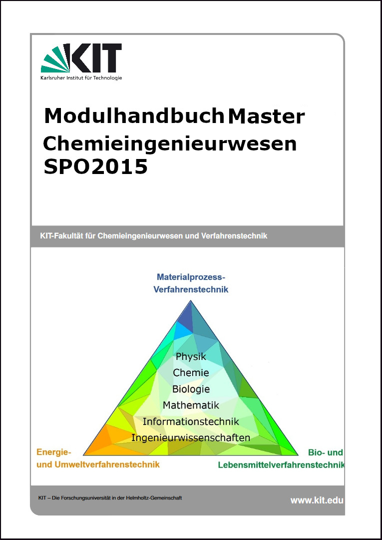 CIW  Studium und Lehre  Master  Chemieingenieurwesen und